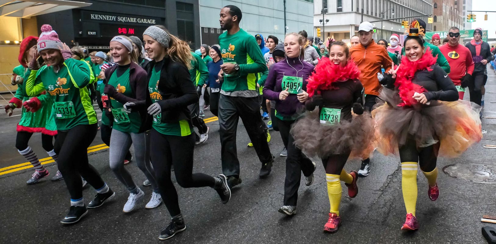 Detroit turkey trot shirts